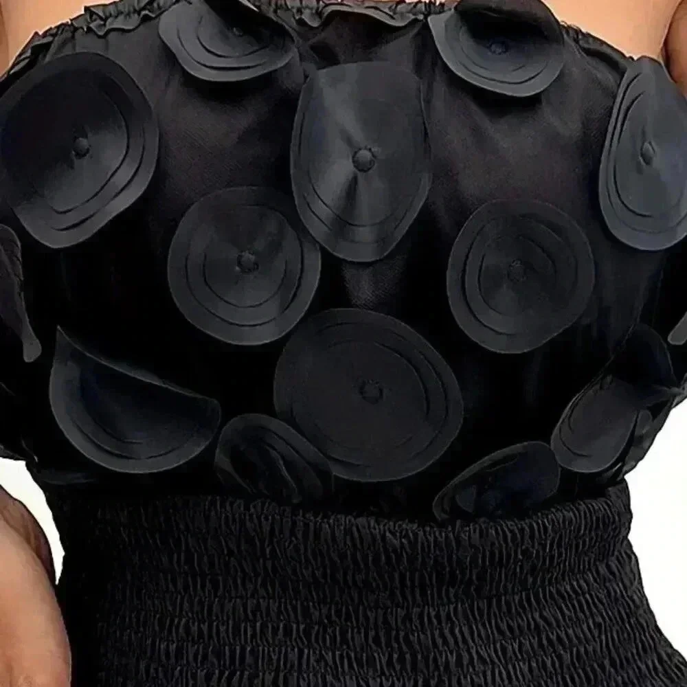 Shirred Tube Top - Picture 2 of 6